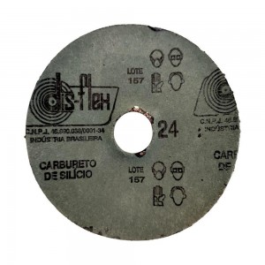 Disco lixa Mármore/granito 115x22,2mm 4.1/2x7/8 Grão 024 Dis-flex