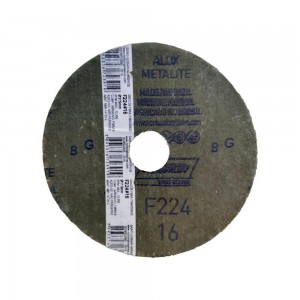 Disco lixa Metalite 115x22,2mm 4.1/2x7/8 Grão 016 Norton F224