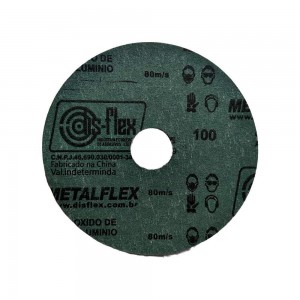 Disco lixa Metalite 115x22,2mm 4.1/2x7/8 Grão 100 Dis-flex