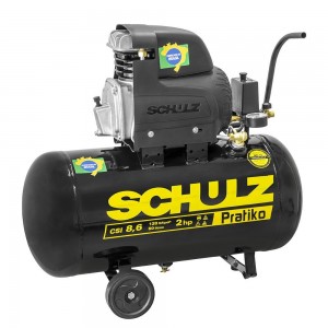 Compressor de Ar 2cv 220v 50lts 8,6pcm Schulz Pratiko CSI