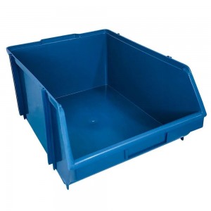 Caixa Box Gaveteiro Industrial Bin Azul N°8 19x31x41cm