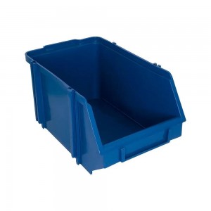 Caixa Box Gaveteiro Industrial Bin Azul N°6 15X18X28CM