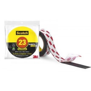 Fita isolante Autofusão 19mm x 2mts - 3M Scotch 23