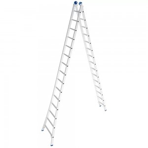 Escada Extensiva Aluminio 4em1 8,37mt 2x15 Degraus Real EX15