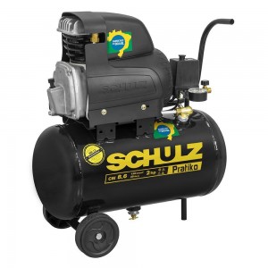 Compressor de Ar 2cv 127v 25lts 8,6pcm Schulz Pratiko CSI